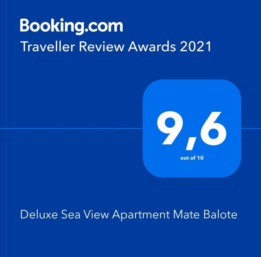 Deluxe Sea View Apartment Mate Balote Rijeka Extérieur photo